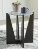Ashley Furniture A4000616 Tellrich - Accent Table - Black / White