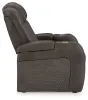 Ashley Furniture 3660213 Fyne-Dyme - Power Recliner/Adj Headrest - Shadow