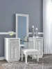 Ashley Furniture B822B7 Chalanna - Vanity With Mirror - White