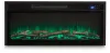 Ashley Furniture W100-703 Entertainment Accessories - Fireplace Insert With Faux Birch Log Set - Black