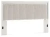 Ashley Furniture PCB3381-58 Ashley Furniture PCB3381-58 Zuraleus - King Upholstered Panel Headboard - White