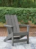 Ashley Furniture PCP803-898 Cove Beach - Adirondack Chair - Gray