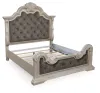 Ashley Furniture PCB948B4 Bruchandi - King Upholstered Panel Bed - Antique White