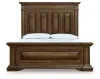 Ashley Furniture PCB949B7 Ashley Furniture PCB949B7 Frantanna - California King Panel Bed - Brown