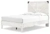 Ashley Furniture EB4121B2 Shawburn - Full Panel Platform Bed - Whitewash