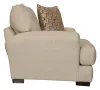 Jackson Furniture Industries 449825-1796/36-2870/24 Ava Sectional - Fabric Chair 1/2 With USB - Cashew