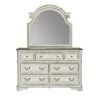 Liberty Furniture 244-BR51 Magnolia Manor - Mirror - Antique White
