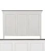 Liberty Furniture 417-BR15 Liberty Furniture 417-BR15 Allyson Park - King Panel Headboard - Wirebrushed White / Charcoal