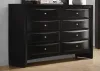 CoasterEssence 200703 Briana - 8-Drawer Dresser - Black