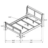 CoasterEveryday 202411Q Louis Philippe - Wood Queen Sleigh Bed - Cappuccino
