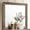 CoasterEveryday 204194 Kauffman - Dresser Mirror - Washed Taupe