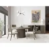 Riverside Furniture 87152-87153 Sariel - Round Dining Table - Dark Brown