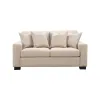 Intercon SY-LS-DXT69-TAU-C Dexter - Loveseat With 4 Pillows - Taupe