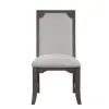 New Classic D1605-20 Lisbon - Dining Side Chair (Set of 2) - Gray