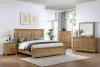 New Classic 00-B3907-25C New Classic 00-B3907-25C Sunstone - 6/0 Western King 5 Piece Bedroom Set (Bed, Dresser, Mirror, Chest, Nightstand) - Natural