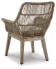 Ashley Furniture P399-601A Beach Front - Arm Chair With Cushion (Set of 2) - Beige