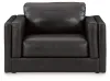 Ashley Furniture 5740523 Amiata - Chair And A Half - Onyx