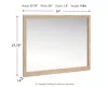 Ashley Furniture B1199-36 Cielden - Bedroom Mirror - Tan