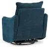 Ashley Furniture 4480128 Mcburg - Swivel Power Recliner - Navy
