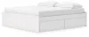 Ashley Furniture EB9630B18 Ashley Furniture EB9630B18 Onita - King Platform Bed With 2 Side Storage - White