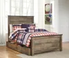 Ashley Furniture B446B9 Ashley Furniture B446B9 Trinell - Full Panel Bed With 1 Large Storage Drawer - Brown
