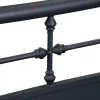 Liberty Furniture 179-BR11HFR-N Vintage Series - Twin Metal Bed - Navy