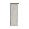 Liberty Furniture 237-EC00 River Place - Entertainment Hutch - Riverstone White & Tobacco
