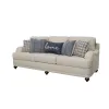 CoasterElevations 511091 Glenn - Upholstered English Arm Sofa - Light Gray And Blue