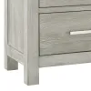 Samuel Lawrence Furniture S960-050 Millwork - Two Drawer Nightstand With USB/C Port - Gray