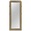 Coaster Fine Furniture 224339 Arini - Cane Weave Full Length Standing Floor Mirror - Black