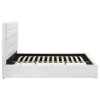 Coaster Fine Furniture 203511KE Felicity - Upholstered Eastern King Platform Bed - White