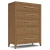 Riverside Furniture 51865 Halbrooke - 5 Drawer Chest - Light Brown