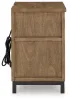 Benchcraft® B622-92 Tomtyn - Two Drawer Night Stand - Light Brown