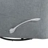New Classic U2518-14-FGY New Classic U2518-14-FGY Takami - Swivel Recliner - Granite Poly