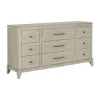 Liberty Furniture 694-BR31 New Haven - 9 Drawer Dresser - Sanctuary White