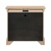 Liberty Furniture 928-BR62 Haven Hills - Bedside Chest With Charging Station - Camel Beige