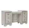 Pulaski Furniture P269-BR-K12 Pulaski Furniture P269-BR-K12 Camilla - Vanity & Mirror & Stool - Creamy White