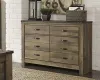 Ashley Furniture B446-31 Trinell - Six Drawer Dresser - 61.34