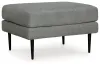 Ashley Furniture 41102/20/14 Hazela - 2 Pc. - Chair, Ottoman - Charcoal