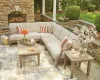 Ashley Furniture P801P11 Ashley Furniture P801P11 Clare View - 4-Piece Outdoor Sectional - Beige