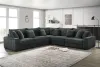 New Classic 23-5482K-2NP Embrace - 2 Piece Sofa (RAF Chair & LAF Chair) - Charcoal