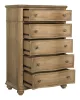 Pulaski Furniture P293124 Weston Hills - 5 Drawer Chest - Flax Seed