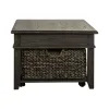 Liberty Furniture 792-OT1011 Mill Creek - Lift Top Cocktail Table - Peppercorn