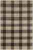 Furniture of America RG8184S Kendrick - 5' x 7' Plaid Area Rug - Charcoal
