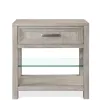 Riverside Furniture 73498 Cascade - One Drawer Nightstand - Dovetail
