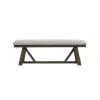 Intercon HR-CH-5921B-RCV-RTA Hearst - Dining Bench - Reclaimed Chevron