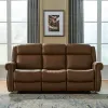 Liberty Furniture 7029VB-33P Liberty Furniture 7029VB-33P Carlton - Sofa P3 & ZG - Vintage Brown