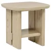 Coaster Fine Furniture 706588-S2 Kailani - 2-Piece Coastal Coffee And End Table Set - Beige Oak
