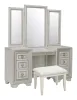 Pulaski Furniture P269-BR-K12 Pulaski Furniture P269-BR-K12 Camilla - Vanity & Mirror & Stool - Creamy White