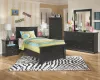 Ashley Furniture B138-46 Maribel - Five Drawer Chest - Black
